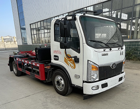 帝王环卫牌HDW5120ZXXZBEV型纯电动车厢可卸式垃圾车